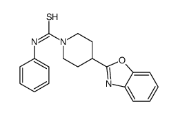 1-Piperidinecarbothioamide,4-(2-benzoxazolyl)-N-phenyl-(9CI) picture