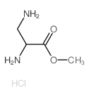 Propionic acid, 2,3-diamino-, methyl ester, dihydrochloride结构式