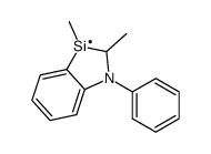 2,3-dimethyl-1-phenyl-2H-1,3λ3-benzazasilole Structure