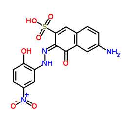 6-amino-4-hydroxy-3-[(2-hydroxy-5-nitrophenyl)azo]naphthalene-2-sulphonic acid picture