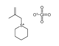 1-(2-methylprop-2-enyl)thian-1-ium,perchlorate Structure