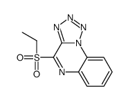 4-ethylsulfonyltetrazolo[1,5-a]quinoxaline结构式