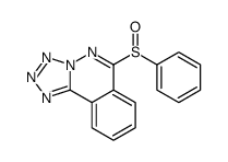 6-(benzenesulfinyl)tetrazolo[5,1-a]phthalazine结构式