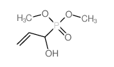 1-dimethoxyphosphorylprop-2-en-1-ol Structure