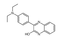 3-[4-(diethylamino)phenyl]-1H-quinoxalin-2-one结构式