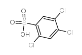 2,4,5-三氯苯磺酸 水合物结构式