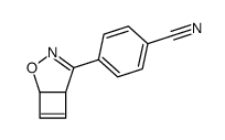 4-(4-oxa-3-azabicyclo[3.2.0]hepta-2,6-dien-2-yl)benzonitrile Structure