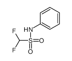 1,1-difluoro-N-phenylmethanesulfonamide结构式