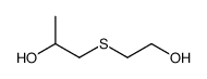 1-[(2-Hydroxyethyl)thio]propan-2-ol结构式