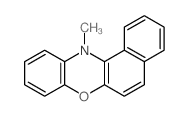 12H-Benzo[a]phenoxazine, 12-methyl- structure