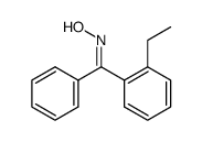 o-Ethylbenzophenon-oxim Structure