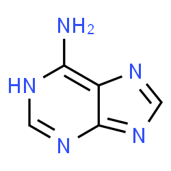 7H-Purin-6-amine (9CI)结构式