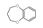 3,4-二氢-2H-1,5-苯并二氧环庚烷结构式