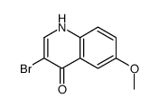 3-bromo-6-methoxy-1H-quinolin-4-one Structure