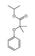 isopropyl 2-phenoxyisobutyrate Structure