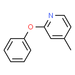 4-Methyl-2-phenoxypyridine structure