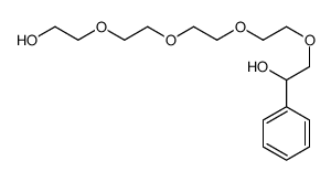 2-[2-[2-[2-(2-hydroxyethoxy)ethoxy]ethoxy]ethoxy]-1-phenylethanol Structure