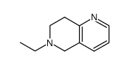 6-ethyl-5,6,7,8-tetrahydro-1,6-naphthyridine结构式
