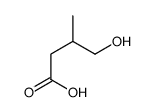 4-hydroxy-3-methyl-butanoic acid结构式