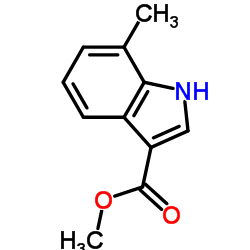 Methyl 7-methyl-1H-indole-3-carboxylate structure