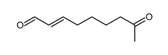 8-Oxo-2-nonenal Structure