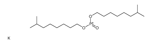 bis(7-methyloctoxy)-oxophosphanium,potassium结构式