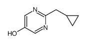 5-Pyrimidinol, 2-(cyclopropylmethyl)- (9CI)结构式