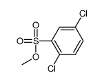 methyl 2,5-dichlorobenzenesulphonate结构式
