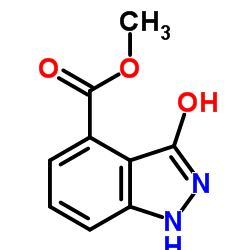 methyl 3-hydroxy-1H-indazole-4-carboxylate结构式