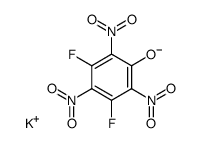 potassium 3,5-difluoropicrate Structure