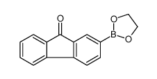 2-(1,3,2-dioxaborolan-2-yl)fluoren-9-one结构式