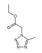2-(5-甲基-1H-四唑-1-基)乙酸乙酯结构式