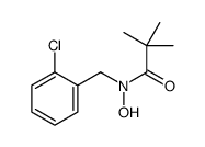 N-[(2-chlorophenyl)methyl]-N-hydroxy-2,2-dimethylpropanamide Structure