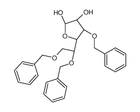 3,5,6-Tri-O-benzyl-D-glucofuranose Structure
