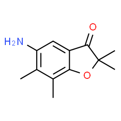 3(2H)-Benzofuranone,5-amino-2,2,6,7-tetramethyl-(9CI) Structure