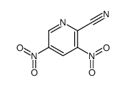 3,5-dinitropyridine-2-carbonitrile结构式