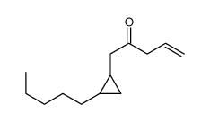 1-(2-pentylcyclopropyl)pent-4-en-2-one Structure