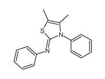 (4,5-DIMETHYL-3-PHENYL-3H-THIAZOL-2-YLIDENE)-PHENYL-AMINE picture