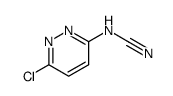 6-Chloro-3-cyanoaminopyridazine结构式