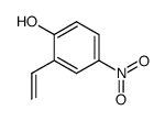 2-hydroxy-5-nitrostyrene结构式