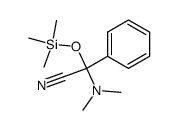 2-(dimethylamino)-2-phenyl-2-((trimethylsilyl)oxy)acetonitrile Structure