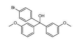 4-BROMO-3',3'-DIMETHOXYTRITYLALCOHOL structure