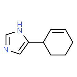 1H-Imidazole,4-(2-cyclohexen-1-yl)- (9CI) structure