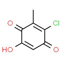 p-Toluquinone,3-chloro-6-hydroxy- (1CI)结构式