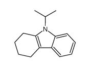 9-isopropyl-1,2,3,4-tetrahydrocarbazole结构式