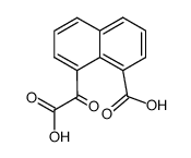 (8-carboxy-[1]naphthyl)-glyoxylic acid Structure