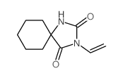 3-ethenyl-1,3-diazaspiro[4.5]decane-2,4-dione结构式