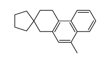 9'-methyl-3',4'-dihydro-1'H-spiro[cyclopentane-1,2'-phenanthrene] Structure