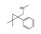 1-(2,2-二甲基-1-苯基环丙基)-n-甲基甲胺结构式