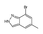 7-bromo-5-methyl-1H-indazole Structure